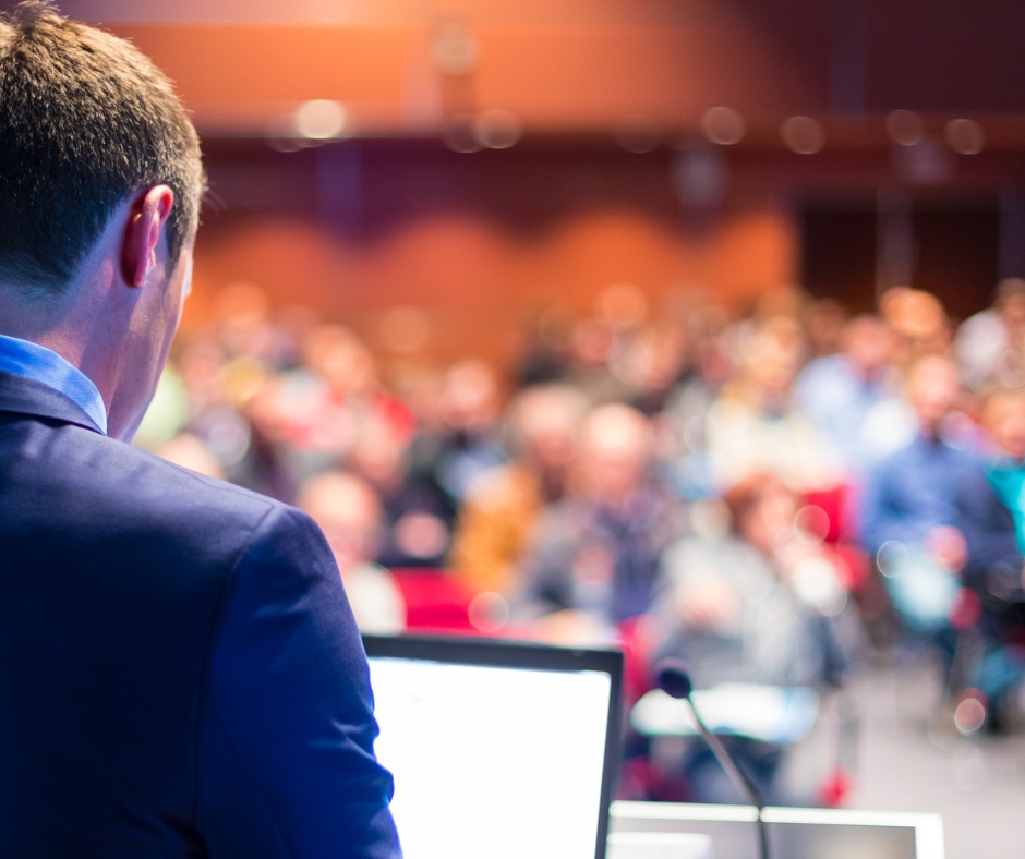 Attendees engaging in sessions and networking at the Cyprus Digital Marketing Summit, showcasing its growing global community.