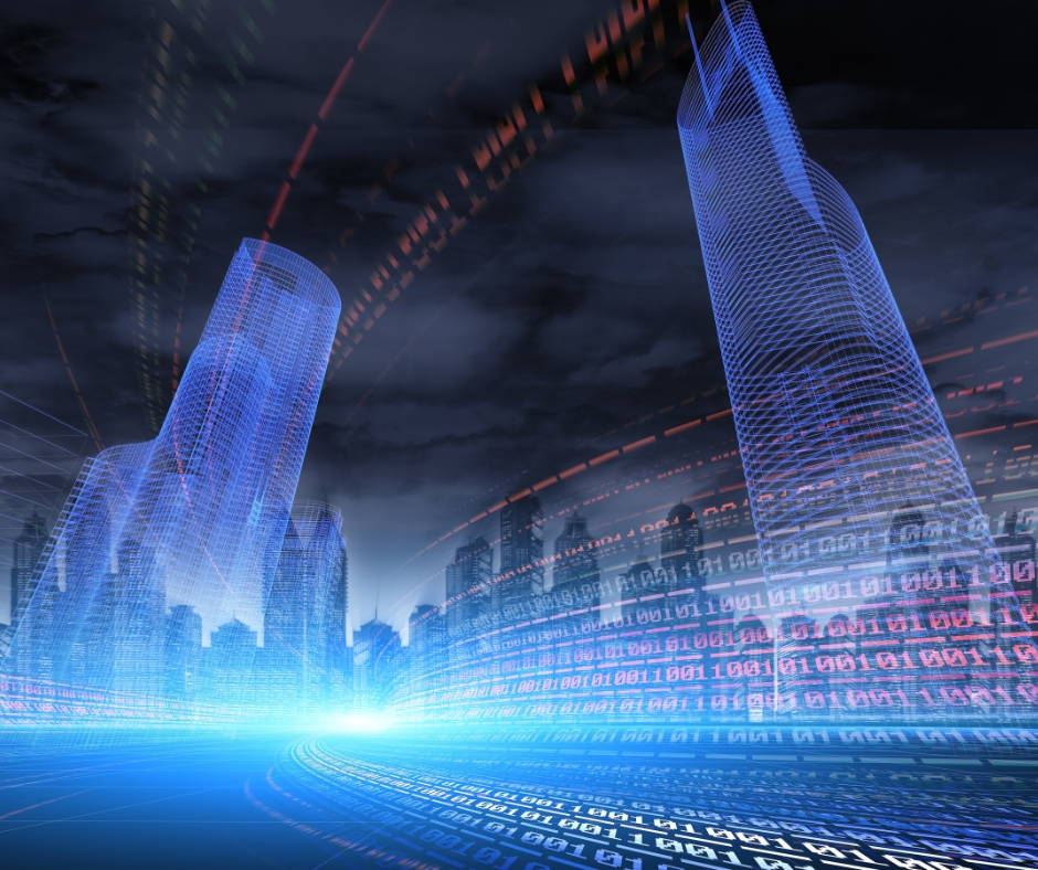 A panoramic view of Cyprus’s modern business district symbolizing its rise as a global digital hub.