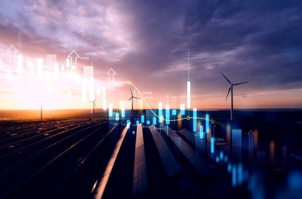 Green energy in full development.Increase in electricity prices on the world market